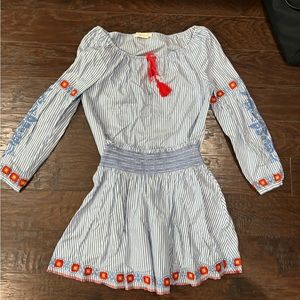 Tory Burch Matching Embroidered Skirt/Top